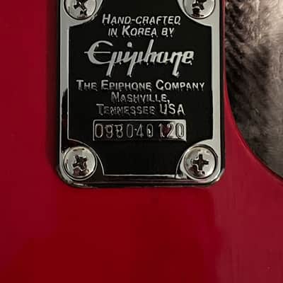 Epiphone Les Paul Special II Left-Handed 2011 Cherry Sunburst image 4