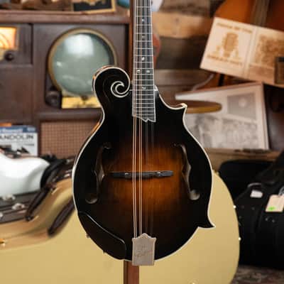 (New - Player Wear) 2025 Buford F-5T Torrefied Adirondack/Maple F-Style Hand-Carved Mandolin #011 image 6