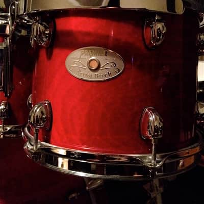 Premier Artist Birch 5-Piece Drum Kit - Trans Cherry Red image 3