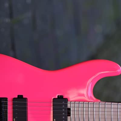 Charvel Sean Long Signature Pro-Mod San Dimas® Style 1 HH HT M - Neon Pink(1) image 5