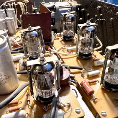 Custom Handmade Valve/Tube Vintage Tape echo/delay • Unique • Just one unit made • 1984 image 10