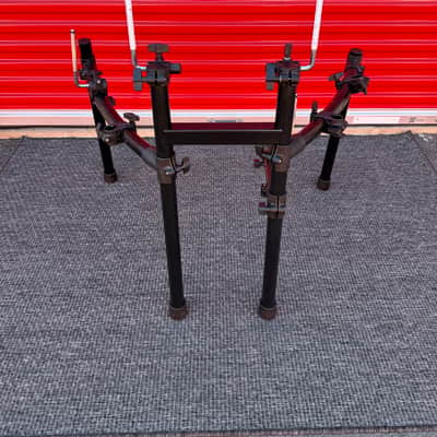 Roland MDS-4V V-Drums Rack Stand TD-11K TD-11KV w/ 4 Pad Mounts image 7