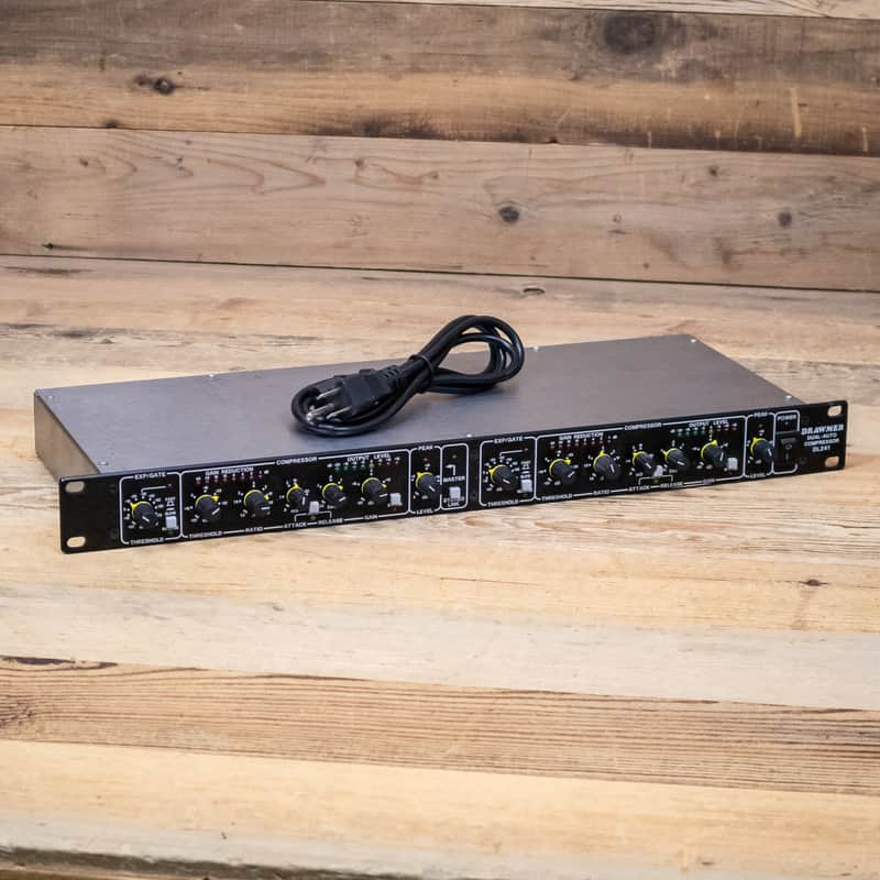 Drawmer DL241 Stereo Auto Compressor Limiter Audio 2-Channel DL-241 U286215 image 1