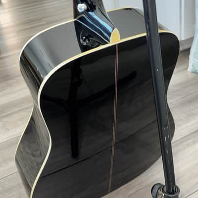 Fender Catalina Acoustic Guitar Black with Hard Case image 4