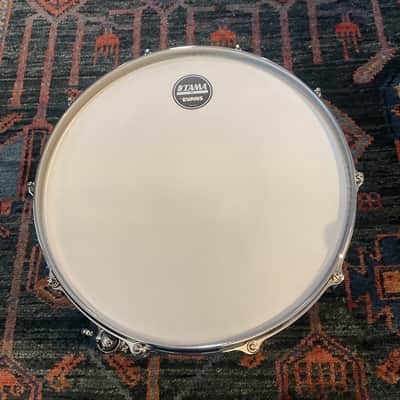 Tama  Starclassic Walnut/Birch Snare Drum 14" x 8"  - Turquoise Pearl WBRS148-TQP image 4