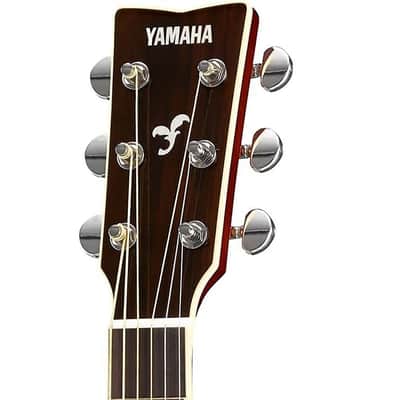 Yamaha FS830 Solid Spruce Top Concert Acoustic Guitar - Natural image 4