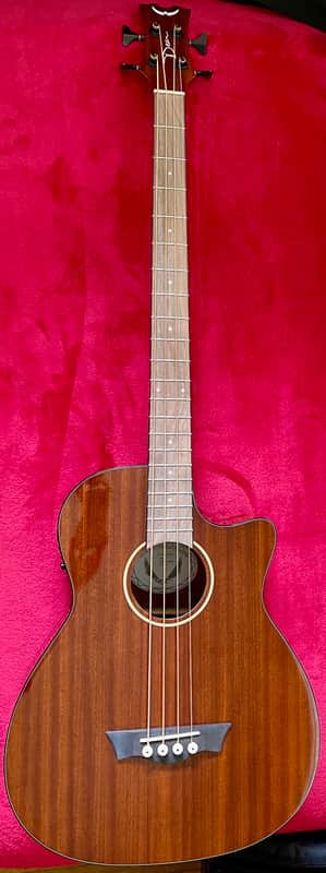 Dean AXEAC mahogany acoustic bass 2026 - Gloss mahogany image 1