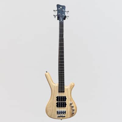 Warwick RockBass Corvette $$ 4 String Electric Bass Guitar - Natural Transparent Satin image 5