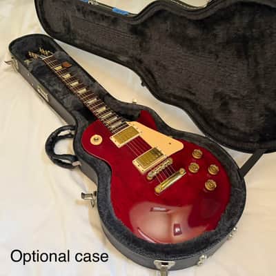 2006 Gibson Les Paul Studio with Gold Hardware - Wine Red Gloss - Free Pro Setup image 24