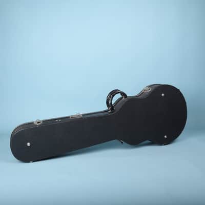 2002 Gibson USA Les Paul Hardshell Case Black Snakeskin Combination Lock Shroud image 4