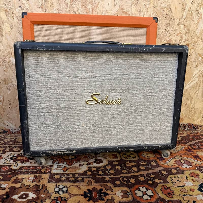 Vintage 1962 Selmer Truvoice Twin Selectortone 2x12 Valve Amplifier Combo 1960s image 1