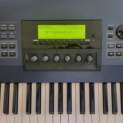 Yamaha EX5 Synthesizer Sampler Workstation 76 Keyboard W/ Aftertouch AWM VL FM floppies & Manual image 14