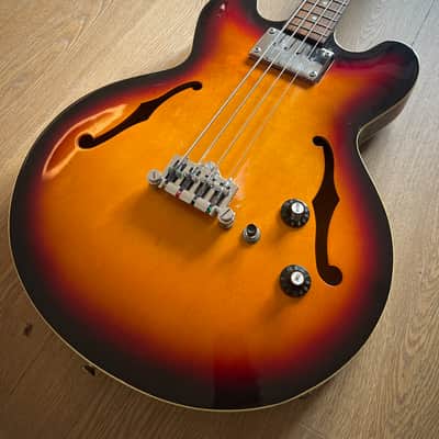 1997 Epiphone Rivoli VC Vintage Sunburst Made in Korea Peerless factory image 2
