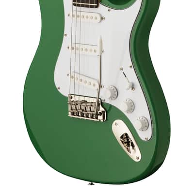 PRS SE Silver Sky in Ever Green w/Gig Bag image 2
