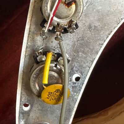 Fender Musicmaster 1964 - really cool vibey Desert Sand like a mini Strat w/a fat neck ! image 14