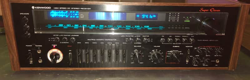 RÉCEPTEUR STÉRÉO KENWOOD modèle Eleven-I/II/III relais de protection
