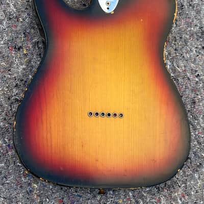Fender Telecaster Thinline 1972 - Sunburst - Maple fingerboard image 10