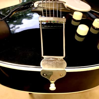 Silvertone/Harmony Espanada 1961 Black Lacquer w/ Free Shipping! image 5
