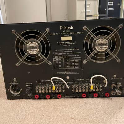 Grateful Dead McIntosh MC2300 Stereo Solid State Power Amplifier image 6