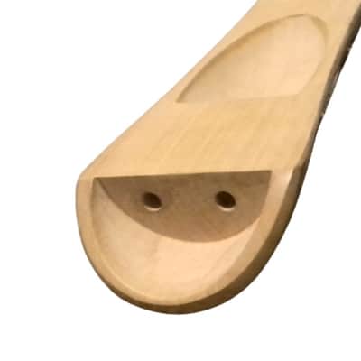 5 Strings Double-Bass Tailpiece 3/4 size Hand Carved in Boxwood Material image 5
