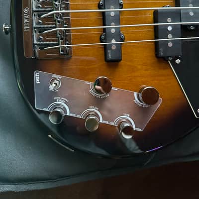 Yamaha BB734A-DCS 4-String with Active Electronics 2010s - Dark Coffee Sunburst image 7