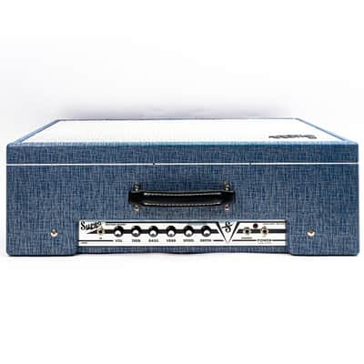 Supro Neptune 1685RT 25-Watt 2x12" Tube Combo Amp with Reverb & Tremolo image 8