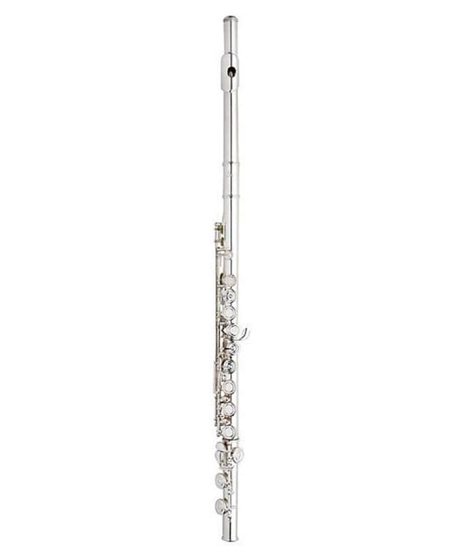 Antigua Winds FL3210 Plateau Model C Flute Silver Plated Headjoint, Body and Footjoint image 1