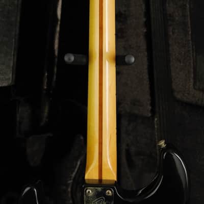 Fender International Series Stratocaster Cathay Black 1981 Vintage Guitar Pre-Owned image 10