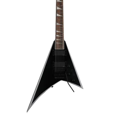 Jackson X Rhoads RRX24MG7 Satin Black Primer Gray Bevels image 2