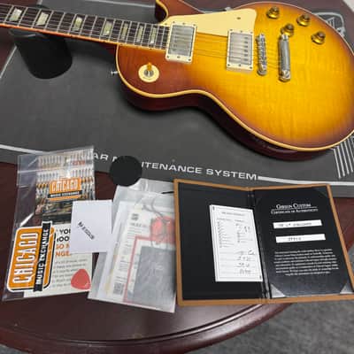 2024 Gibson Custom Shop 1958 Les Paul Standard "CME Spec" Slow Iced Tea Fade VOS w/60 V2 Neck Profile image 1