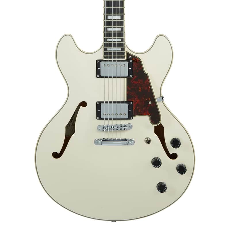 D'Angelico Premier DC Semi-Hollow Double Cutaway with Stop-Bar Tailpiece image 4