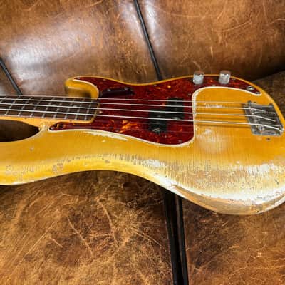 Fender Precision Bass with Rosewood Fretboard 1971 - Olympic White - OHSC image 11