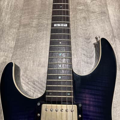 ESP MII Standard Left Handed 2011 - Limited Run Reindeer Blue image 5