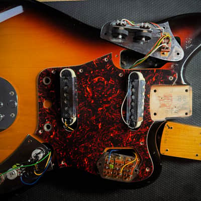 1999-2002 Fender Jaguar JG-66-85, Crafted In Japan - Sunburst / All Stock / Pro Set Up image 10