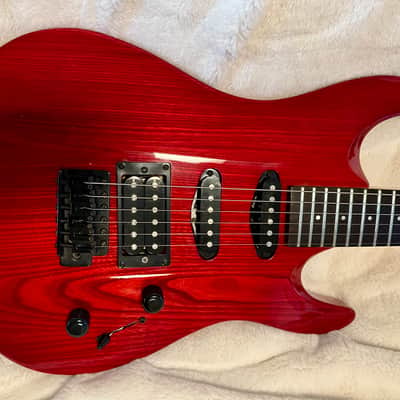 Aria Pro II Magna Series MA-38-SR , 1990s - See-Thru Red | Reverb