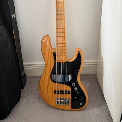 Rare USA Fender Marcus Miller Jazz Bass V — 2005 Natural Ash (Discontinued Model) image 5