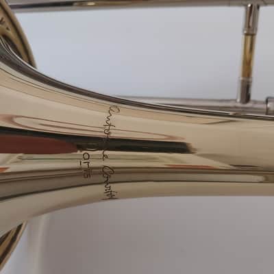 Trombone Courtois Paris 151 - very rare - medium size bore image 8