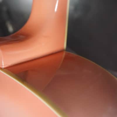 Crescent YMG PK - Pink Burst Cutaway Acoustic Guitar image 20