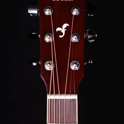 Yamaha FGC-TA TransAcoustic Cutaway Acoustic Guitar, Brown Sunburst image 9