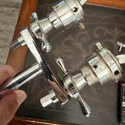 Vintage Rogers Swivomatic dual tom mount 1960’s image 4