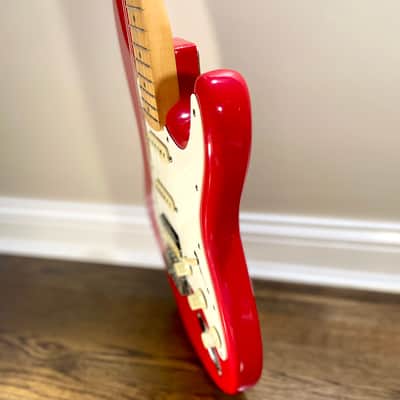 1992 Korean Squier Stratocaster Torino Red (MIK) image 10