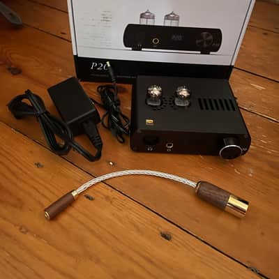 Loxjie P20 Tube Balanced Headphone Amplifier 2021 Black image 3