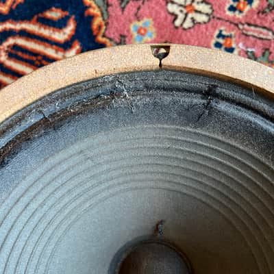 1972 Celestion G12H T1217 Greenback 30WATT 16OHM 75Hz Pulsonic Cone Rola image 7