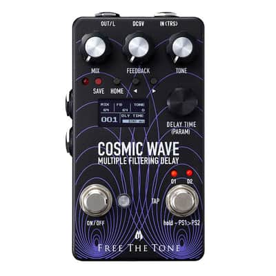 Free The Tone Cosmic Wave CW-1Y Multiple Filtering Delay Pedal image 1
