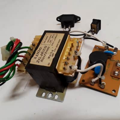 Roland S-50 Keyboard Transformer AC Power Filter Fuse Board Plug Connector & Switch Replacement Used Working s50 Sampler image 3