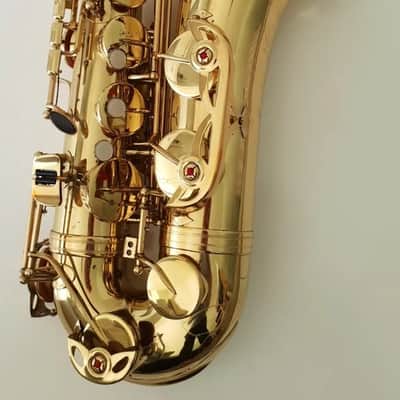 Saxophone Bb Tenor Gold Finish Intermusic Sax with Hard Case - Full Outfit -6 image 6