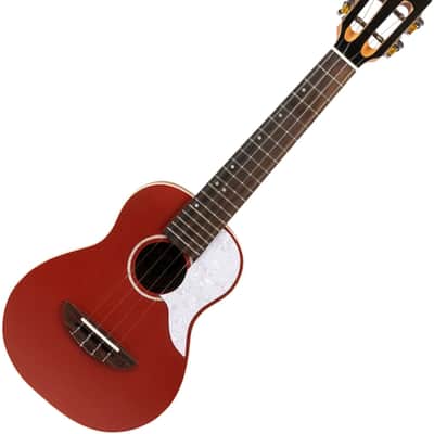 Flight IRIS CONCERT RD Solid Spruce Top Okoume Neck 4-String Ukulele w/Padded Gig Bag image 4