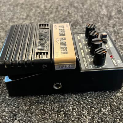 Arion SFL-1 Stereo Flanger Guitar Effects Pedal 1980s - Black made in Japan image 3
