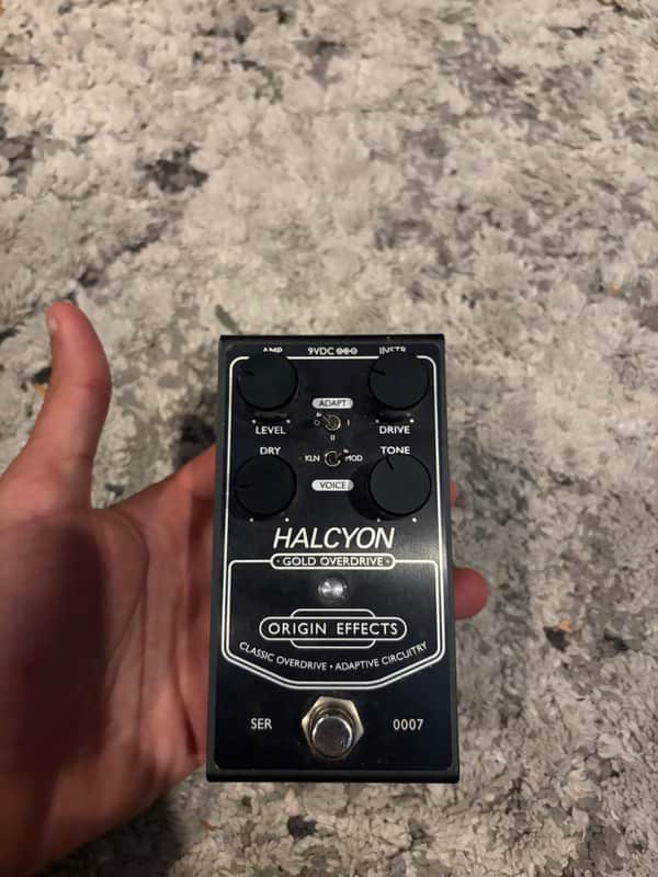 Origin Effects Halcyon Gold Overdrive 2023 - Present - Black image 1