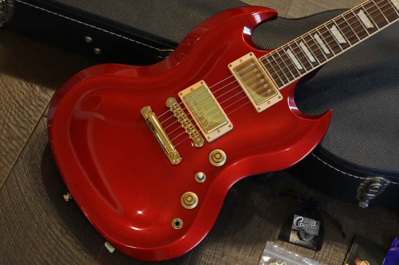 Minty! 2008 Gibson Limited Edition SG Carved Top Electric Guitar Diablo Red + HSC